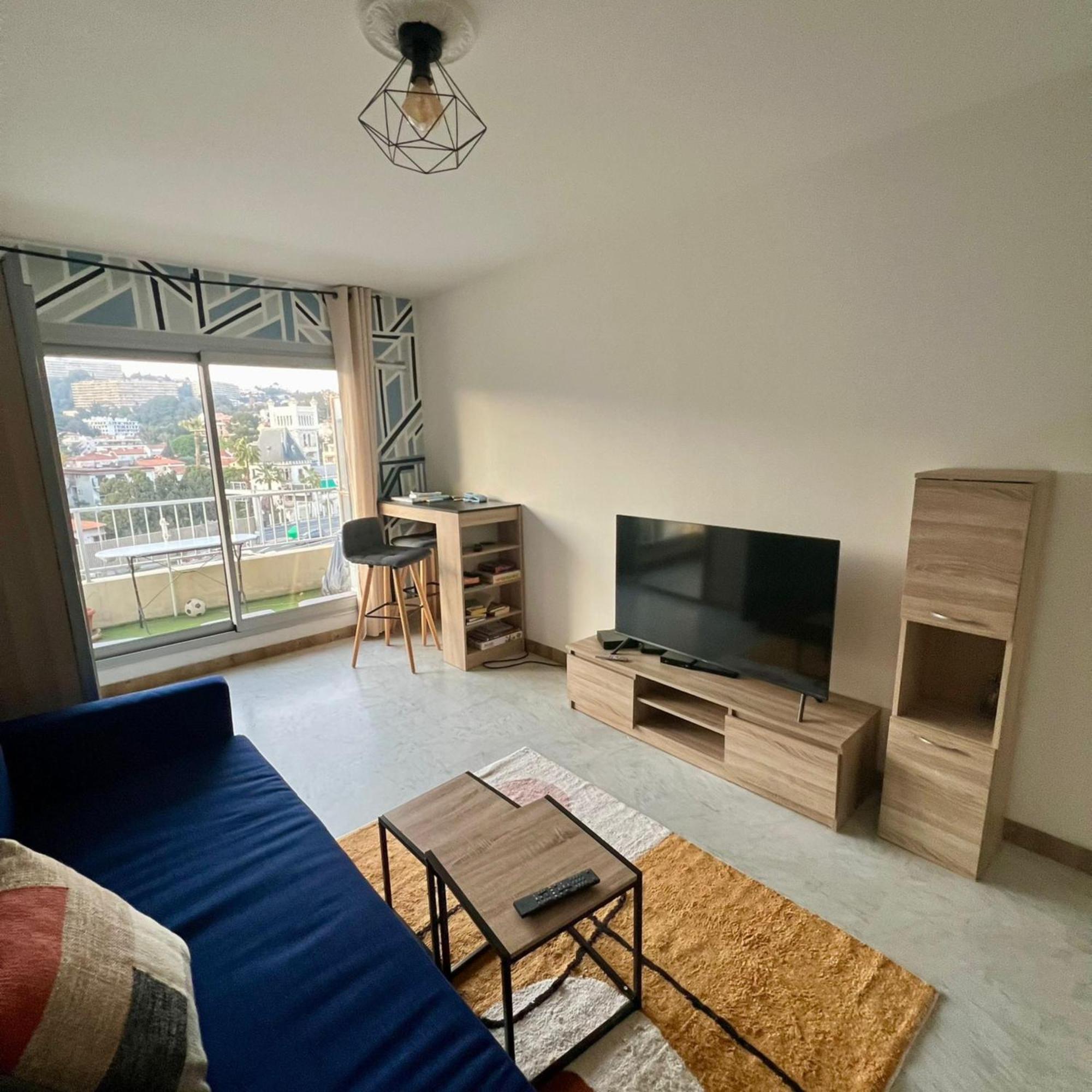 Cozy Studio Near Promenade Niza Exterior foto